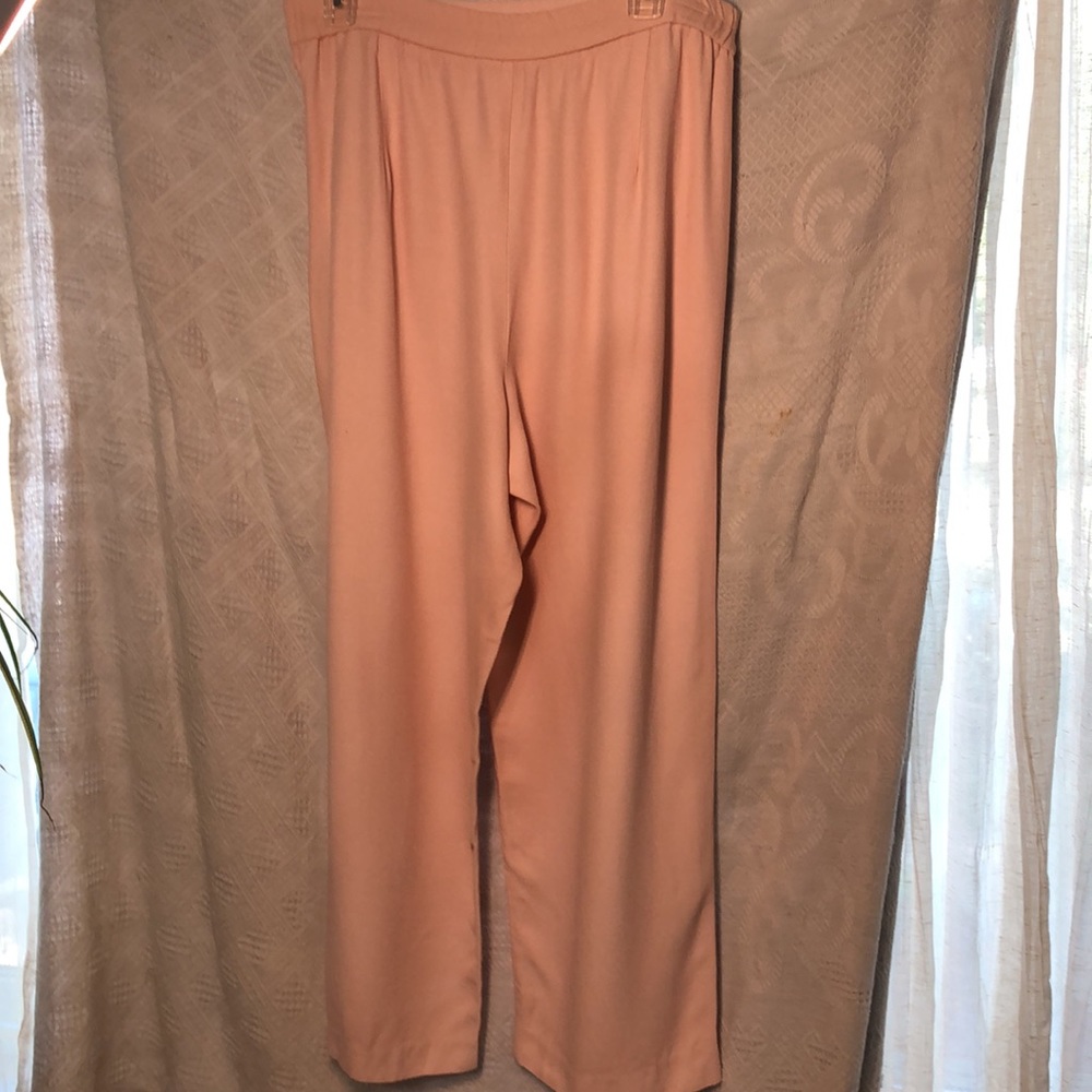 No brand light pink slacks - Picture 3 of 6